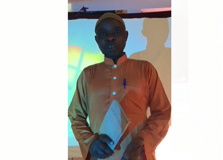 أحد أئمة المسلمين في بوروندي يشكر رامي عيسى على دورته الأخيرة ضد التشيع