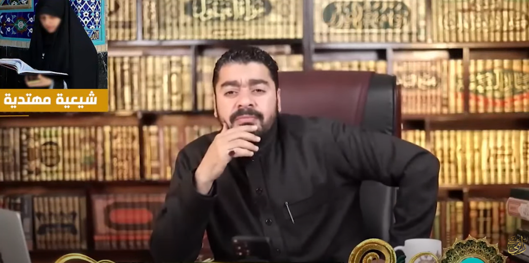 شيعية عراقية مهتدية تفضـح المتحول علاء المهدوي (فيديو)