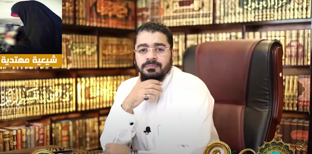 عراقية تعلن هدايتها أمام الآلاف في بث مباشر مع رامي عيسى (فيديو) 