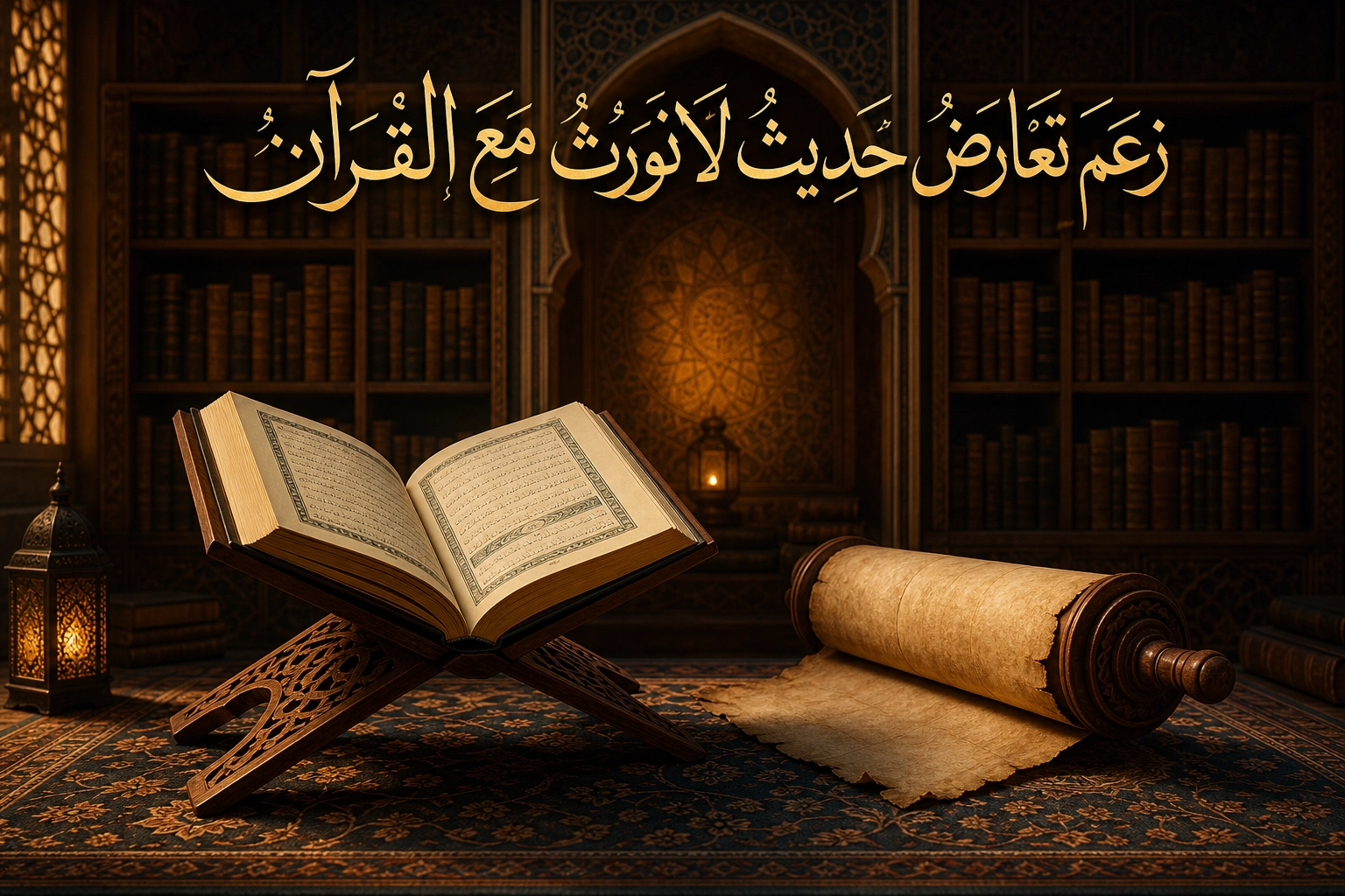 زعم تعارض حديث «لا نورث» مع القرآن