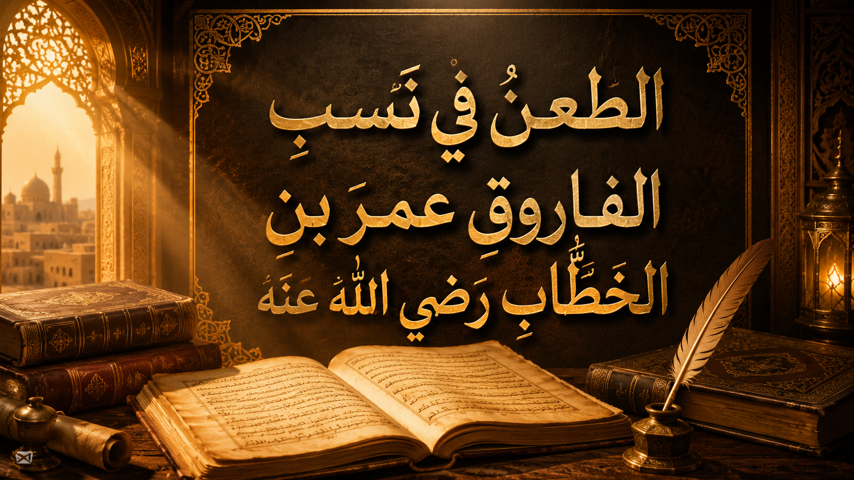الطعنُ في نسبِ الفاروقِ عمرَ بنِ الخطَّابِ رضي الله عنه