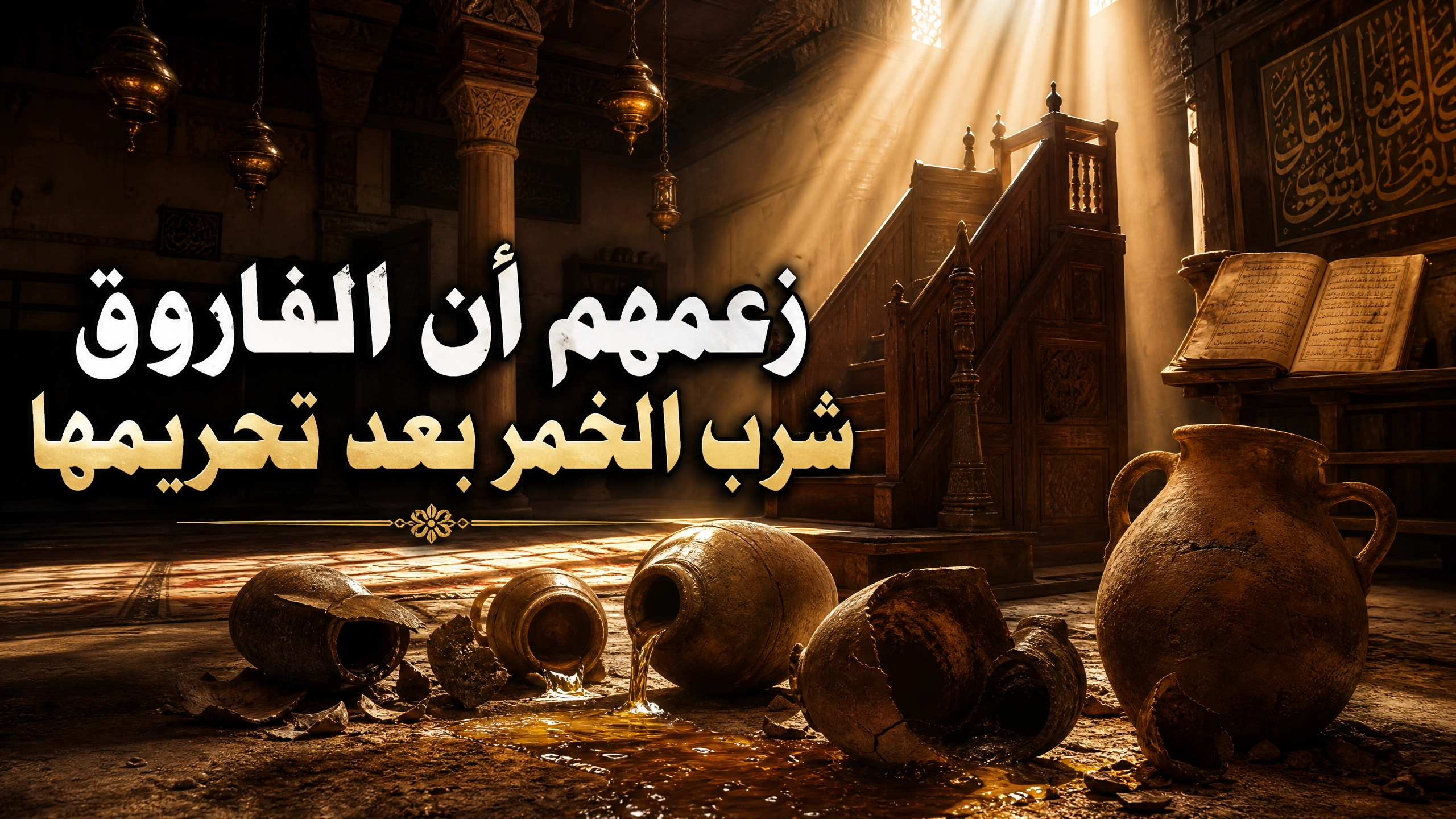 زعمهم أن الفاروق رضي الله عنه شرب الخمر بعد تحريمها