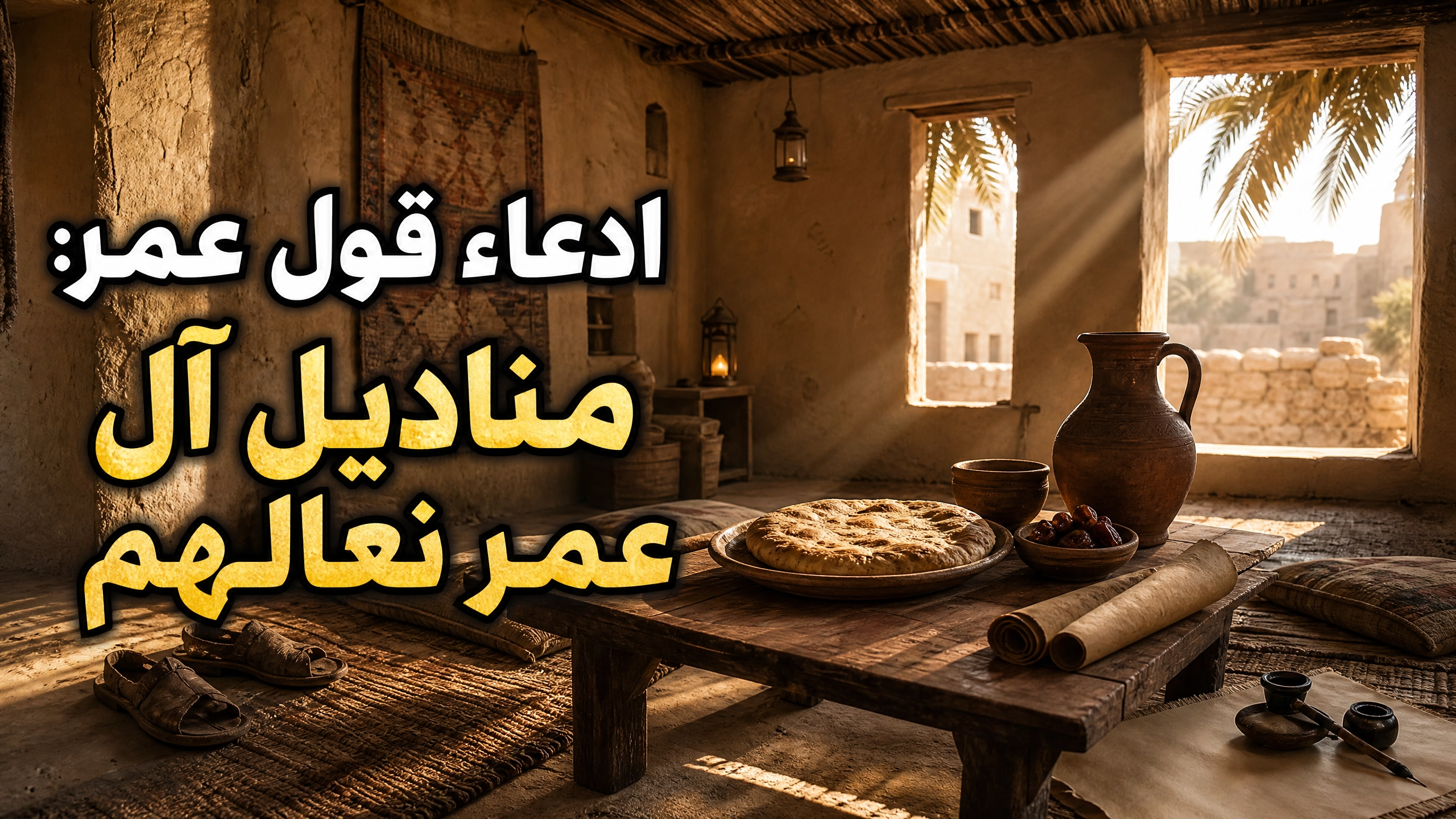 ادعاء قول عمر رضي الله عنه «مناديل آل عمر نعالهم»