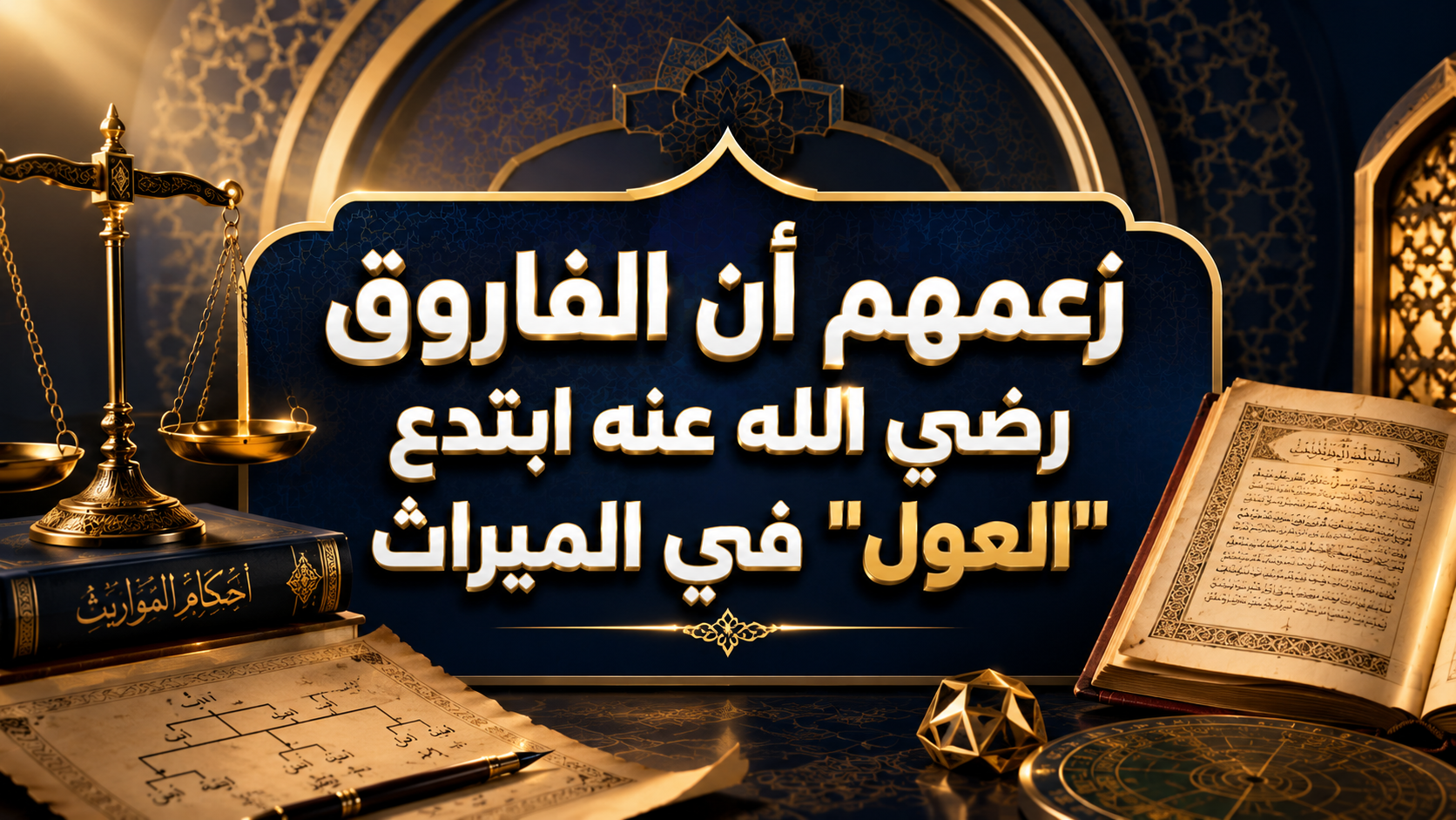زعمهم أن الفاروق رضي الله عنه ابتدع 