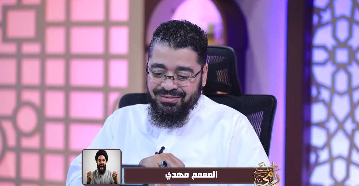 رامي عيسى يحرج محاورًا شيعيًا في بث مباشر.. «اقرأ الآية كاملة» تشعل المواجهة (فيديو)