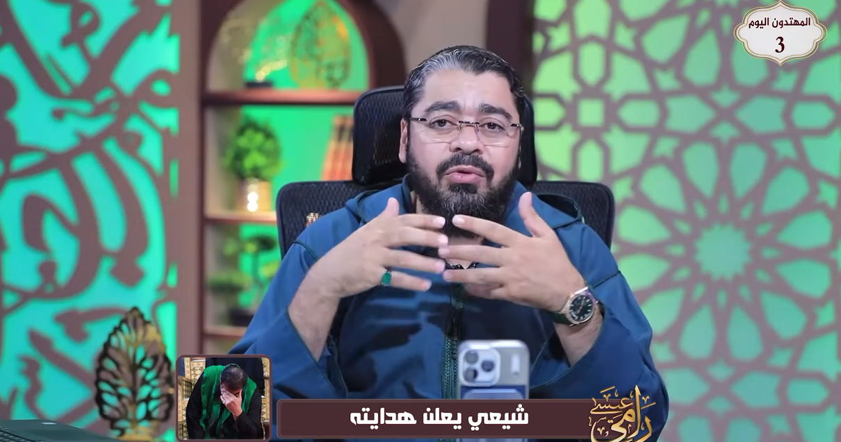 حوار رامي عيسى مع متصل عراقي.. لماذا قال «أميل للسنة أكثر»؟ (فيديو)