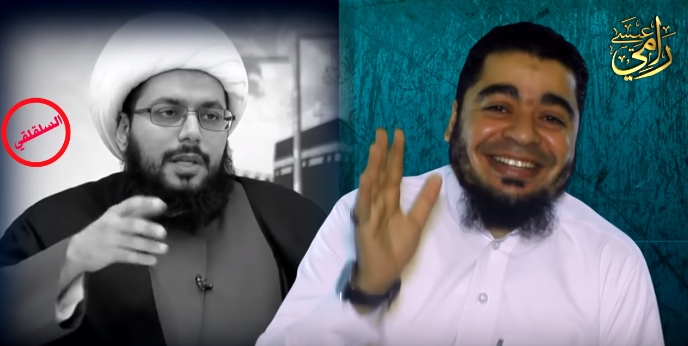 Мусульманин Рами Иса бросил вызов шииту, 12 божнику Ясир Аль Хабис!
